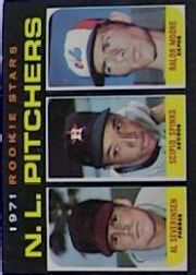 1971 Topps Baseball Cards      747     Al Severinsen/Scipio Spinks/Balor Moore RC